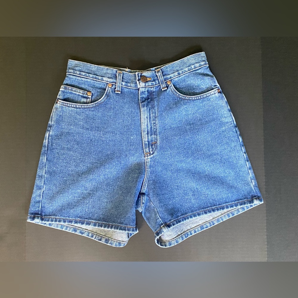 Vintage Lee High Rise shorts Denim